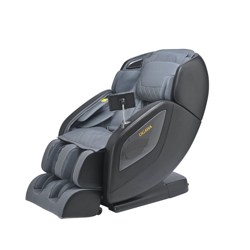 أوجاوا كرسي مساج سونك إكس اوجاوا رمادي – كرسي مساج كهربائي كامل للجسم – تقنية الجاذبية الصفرية – نظام SL للظهر – مساج حراري ووسائد هوائية – شاشة لمس وسماعات بلوتوث - Image 2